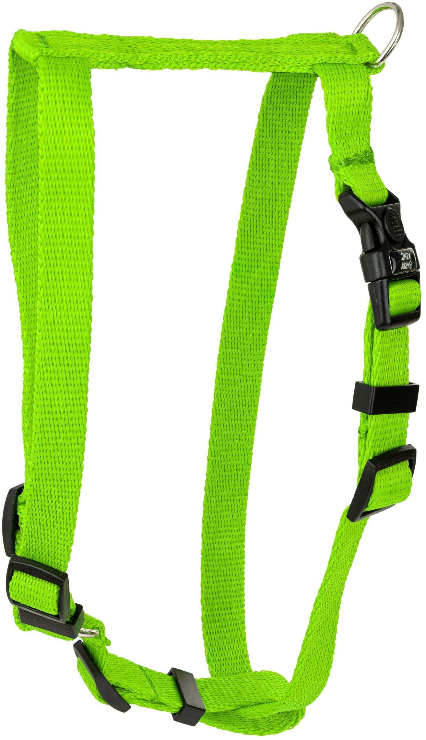 Barry King Classic szelki dla psa, limonkowy, L-XL, 25mm/75-100cm