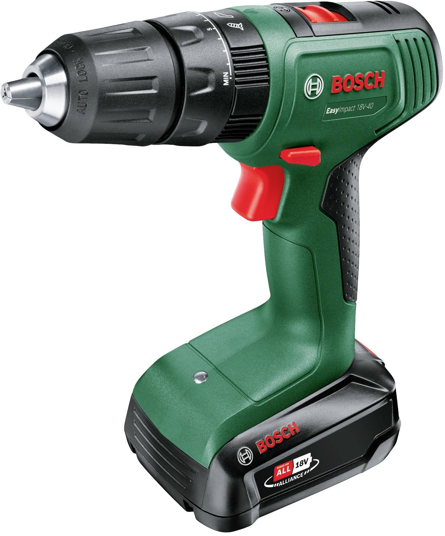 Wiertarko-wkrętarka Bosch EasyImpact 18V-40 18 V 2 x akumulator 1.5 Ah (06039D810D)