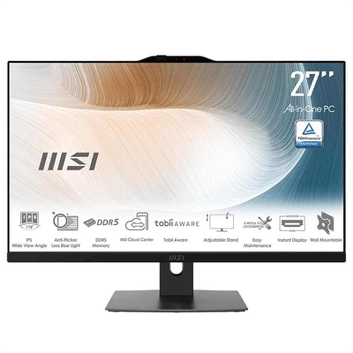 Komputer MSI All in One AM272P-1096ES 27" 16 GB RAM 500 GB Intel Core Ultra 7 150U