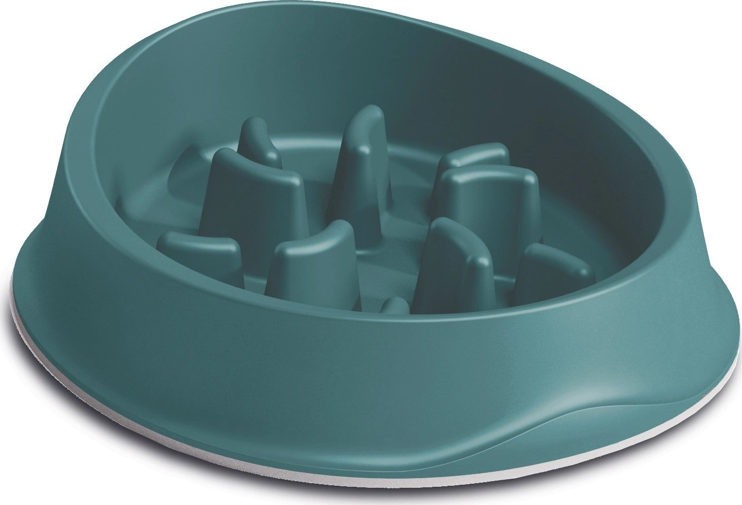 Zolux ZOLUX Miska SLOW FOOD 0,5 l kol. zielony (474237VER)