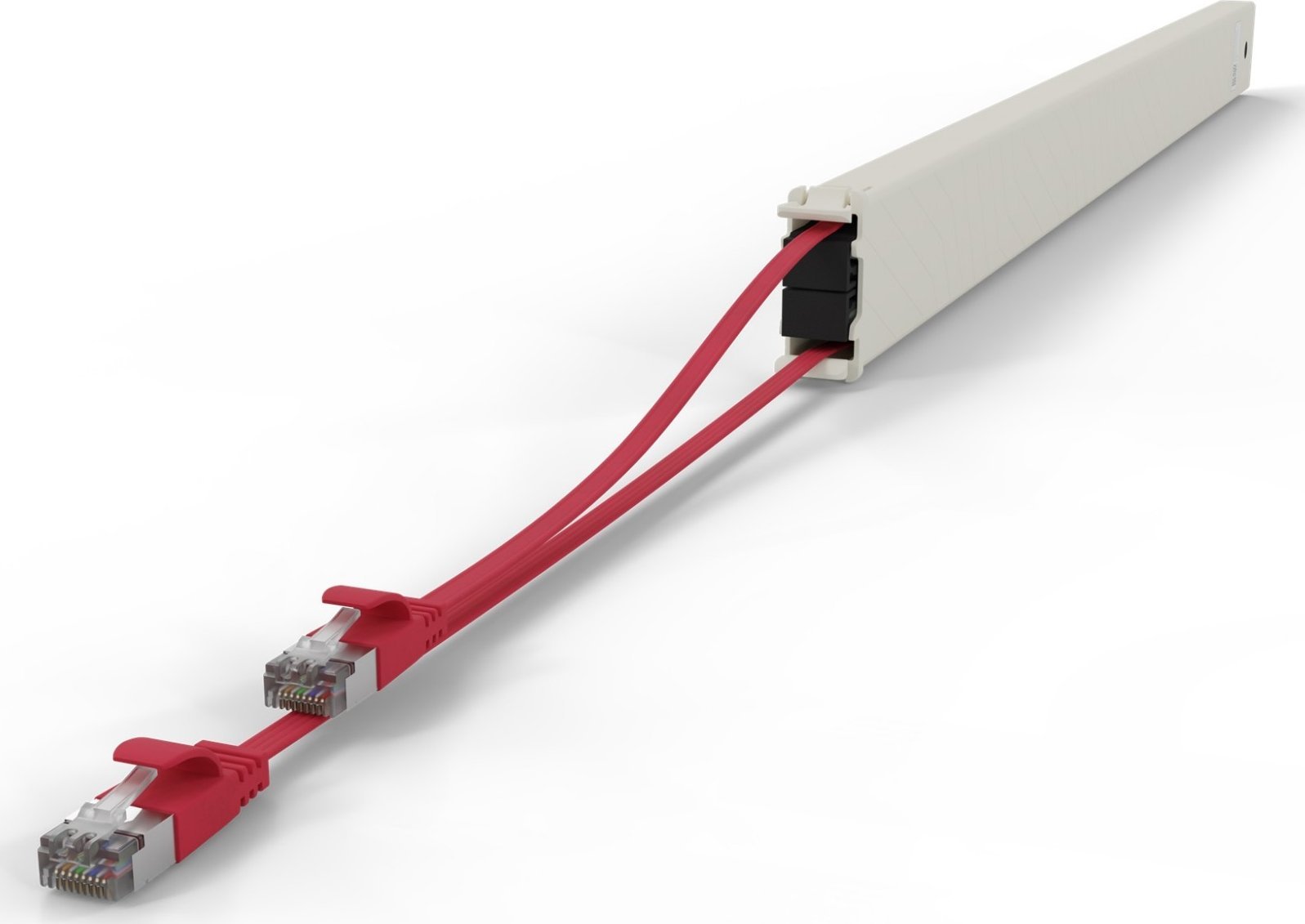 PATCHBOX CONE46STPRD kabel sieciowy Czerwony 2,5 m Cat6a U/FTP (STP)