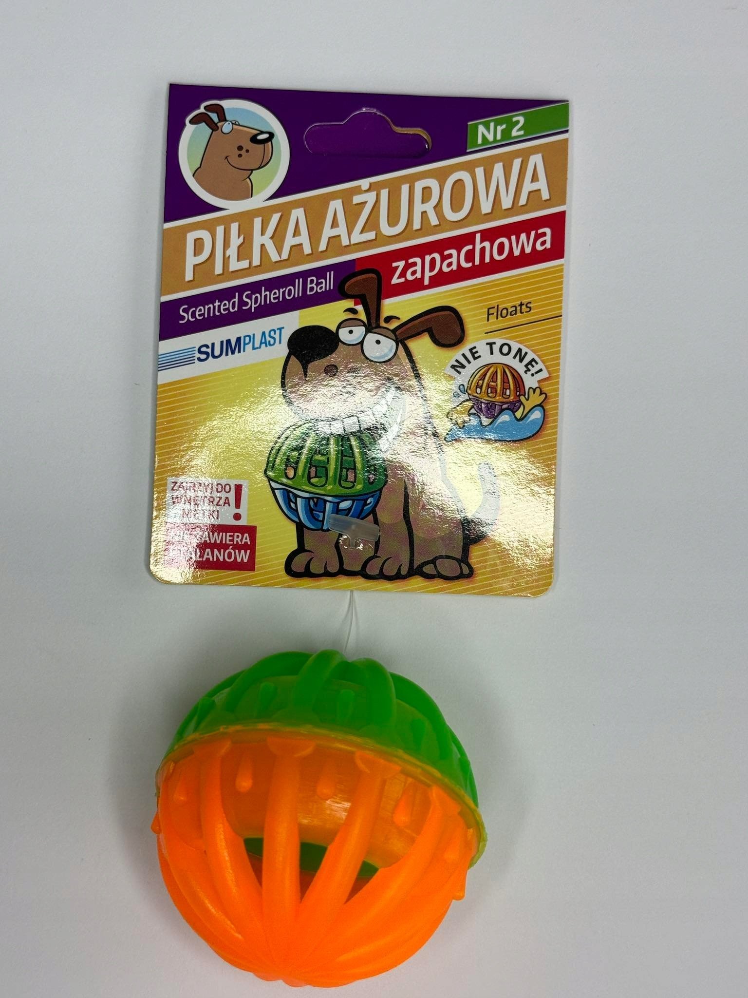 Sum Plast SUM-PLAST ZABAWKA PIŁKA AŻUROWA 2 /4