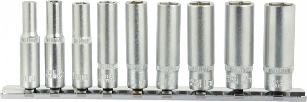 Geko 9EL.ZESTAW NASADEK 5-13MM 1/4"6-K CRV(20) G13540 GEKO