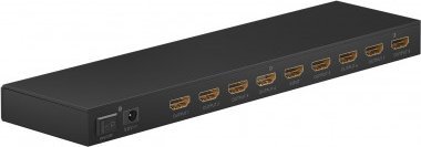 Goobay Goobay 58484 rozgałęziacz telewizyjny HDMI 8x HDMI