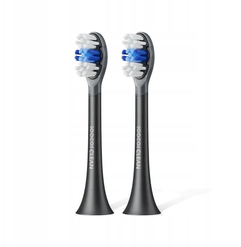 Końcówki do szczoteczki SOOCAS X3 X3U X5 V1 2szt CZARNE ORYGINAŁ