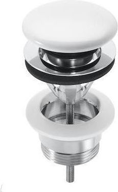 Roca Korek automatyczny klik-klak Aqua 5/4" duży biały (A505401100)