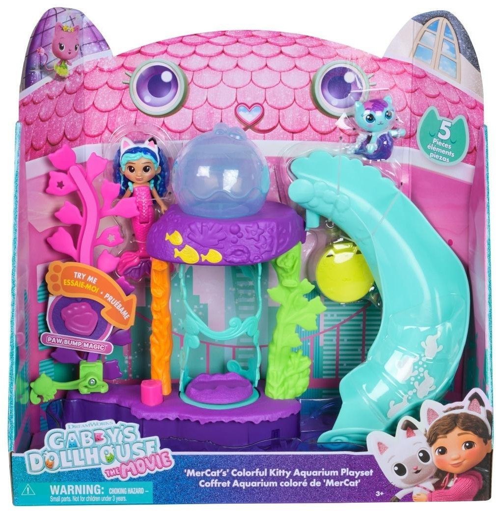 Gabby's Movie Mercats Kitty Aquarium Playset