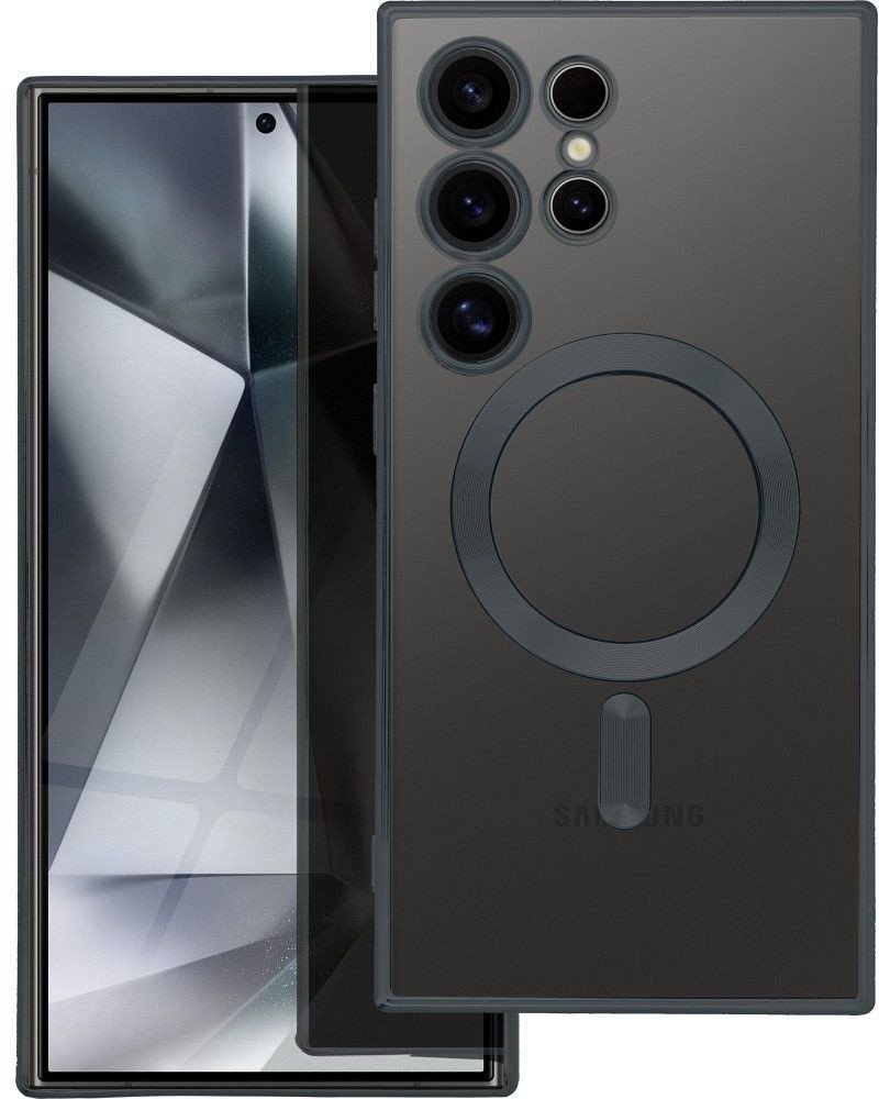 Futerał Electro Mag Cover kompatybilny z MagSafe do SAMSUNG S24 ULTRA czarny