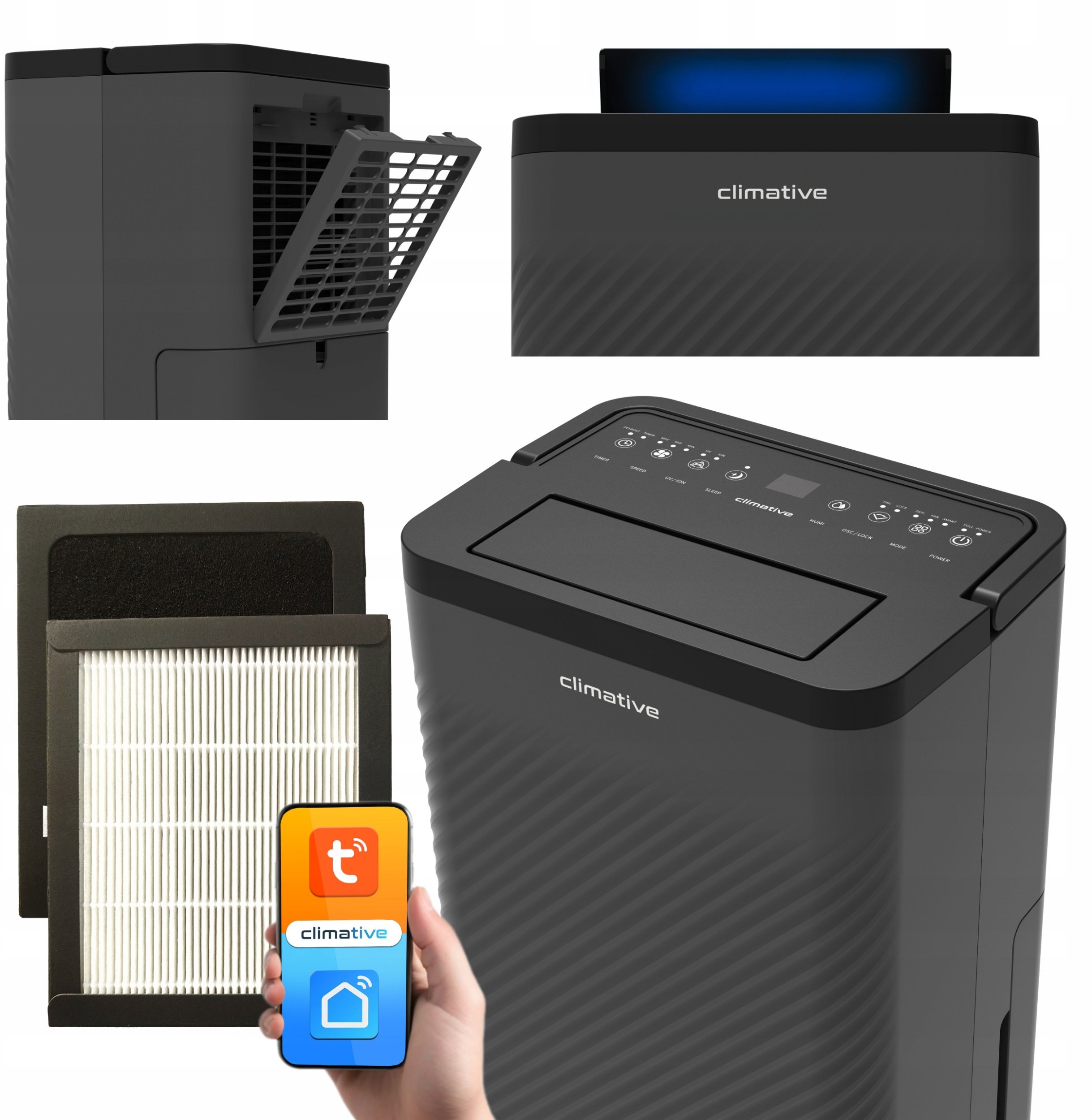 Osuszacz powietrza DH-24 Nexi ION UV Wifi