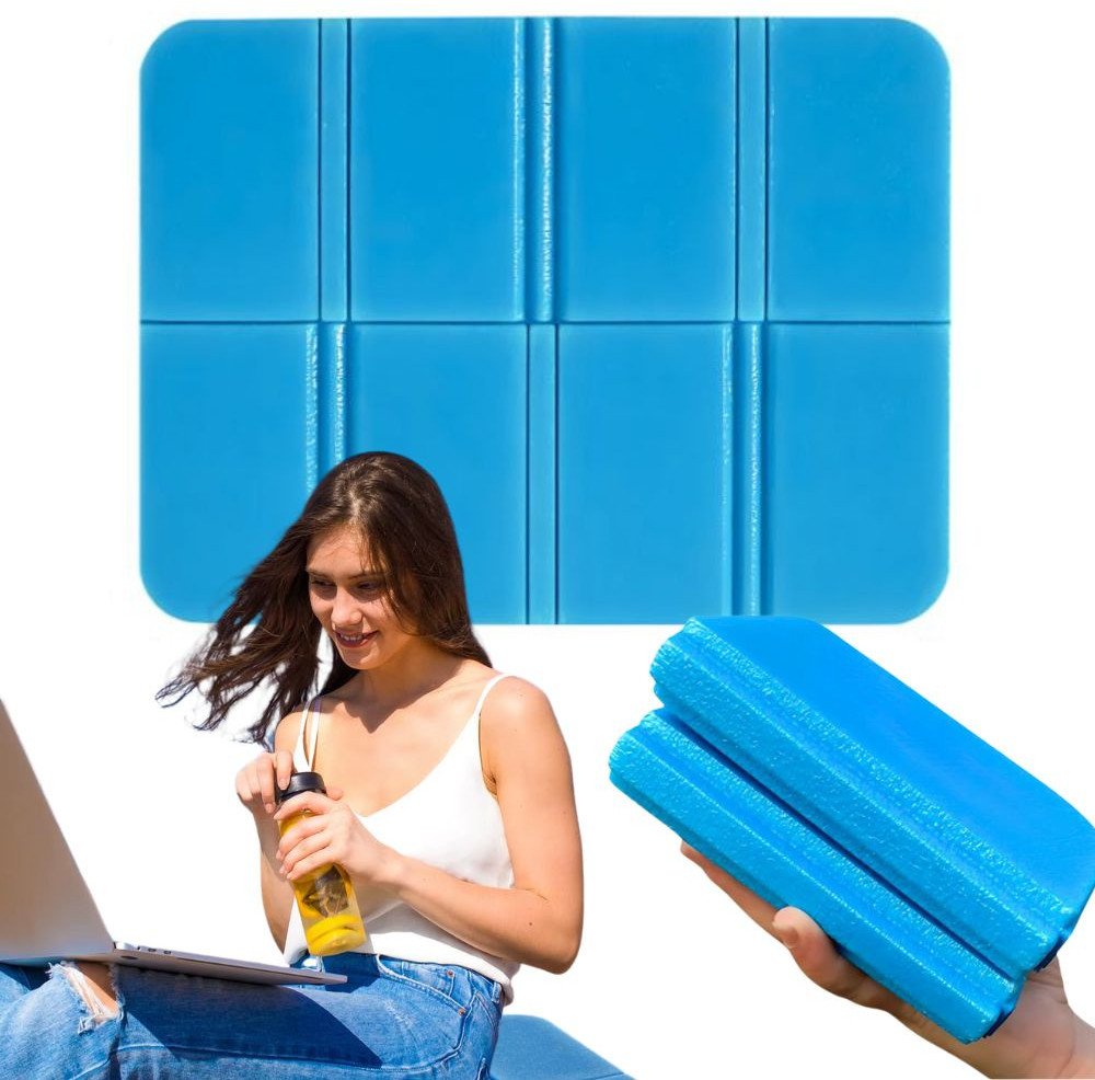 MATA SKŁADANA DO SIEDZENIA KARIMATA TURYSTYCZNA BIWAKOWA KEMPINGOWA PLAŻA