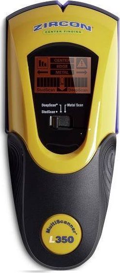Zircon Wykrywacz Zircon L 350 MultiScanner OneStep (profile drewniane/metalowe, metale żelazne/nieżelazne, przewody elektryczne pod napięciem)