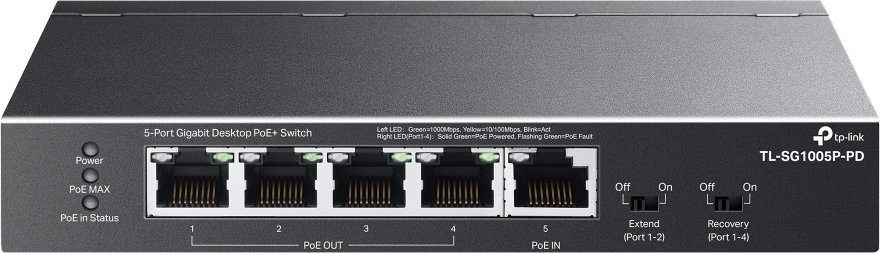Switch TP-Link TL-SG1005P-PD
