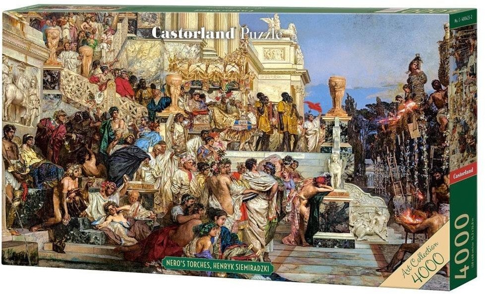 Puzzle 4000 Nero's Torches Henryk Siemiradzki
