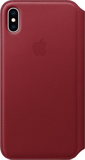 Apple Apple iPhone XS Max Leather Folio (PRODUCT) RED