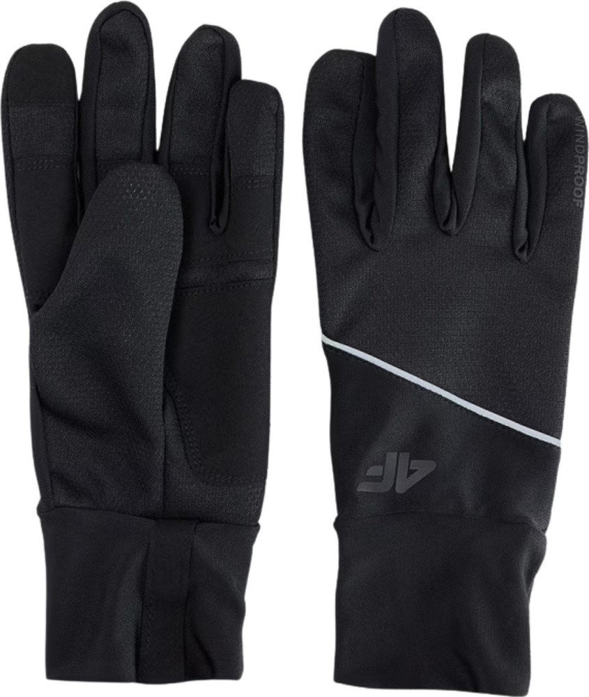 4f Rękawiczki czarne 4FWMM00AFGLU182 20S S