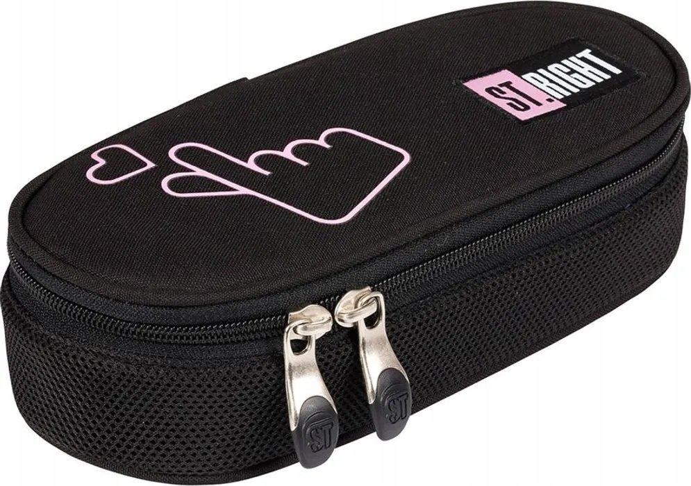 Piórnik MAJEWSKI Piórnik saszetka usztywniona z wewnętrzną klapką ST.RIGHT PC-01 K-pop Lover