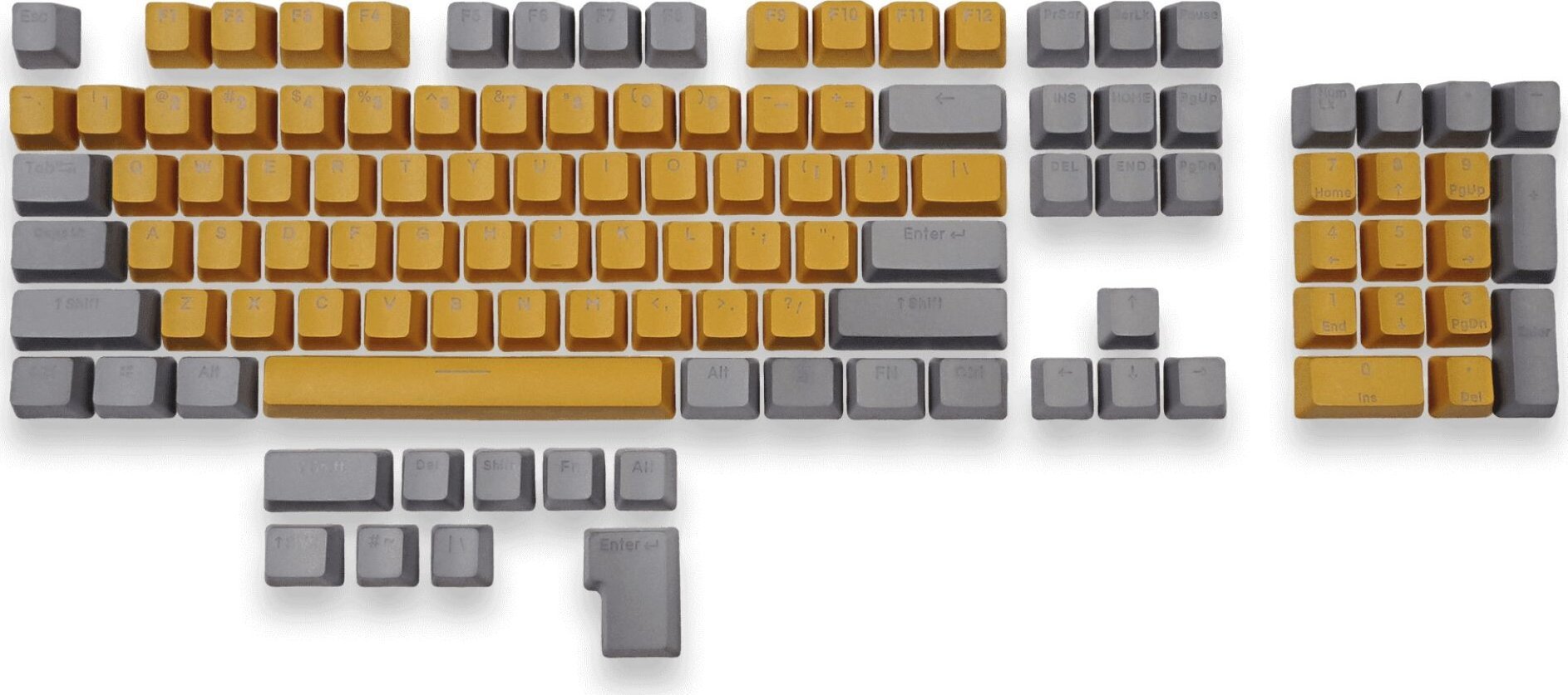 Mountain - Wulfenite B Backlit Keycap set
