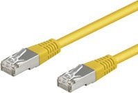 Goobay 0.25m Cat. 5e SFTP kabel sieciowy Żółty 0,25 m