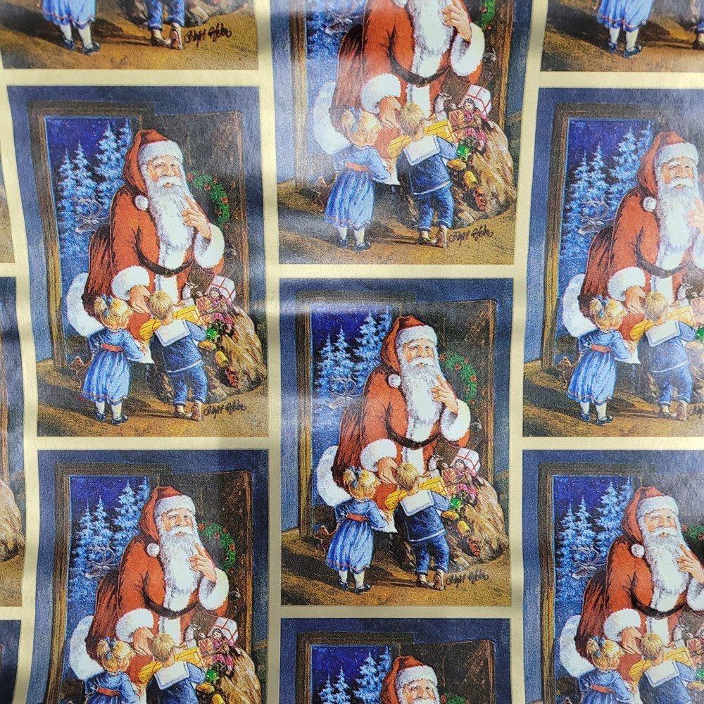 Papier mikołaj do pakowania 57cmx2m 2m311