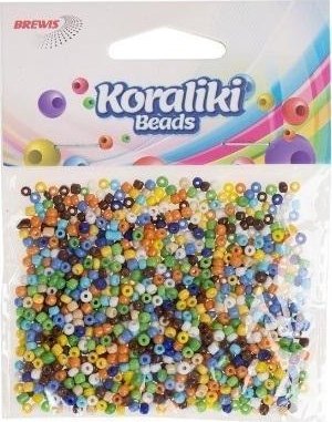 Koraliki akrylowe do nawlekania 35mm 30g