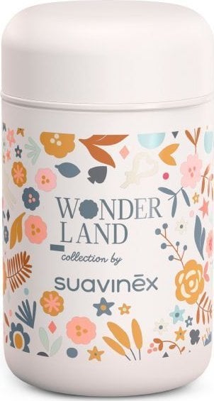 SUAVINEX - 402844-TERMOS NA POKARM 400ML/BEŻOWY LIBERTY/WONDERLAND