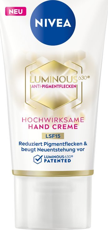 Nivea Krem do rąk na przebarwienia Luminous 50m