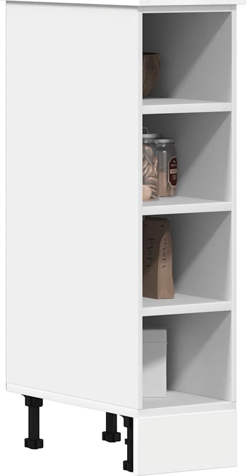 vidaXL vidaXL Szafka kuchenna, biała,20x44,5x81,5 cm, materiał drewnopochodny