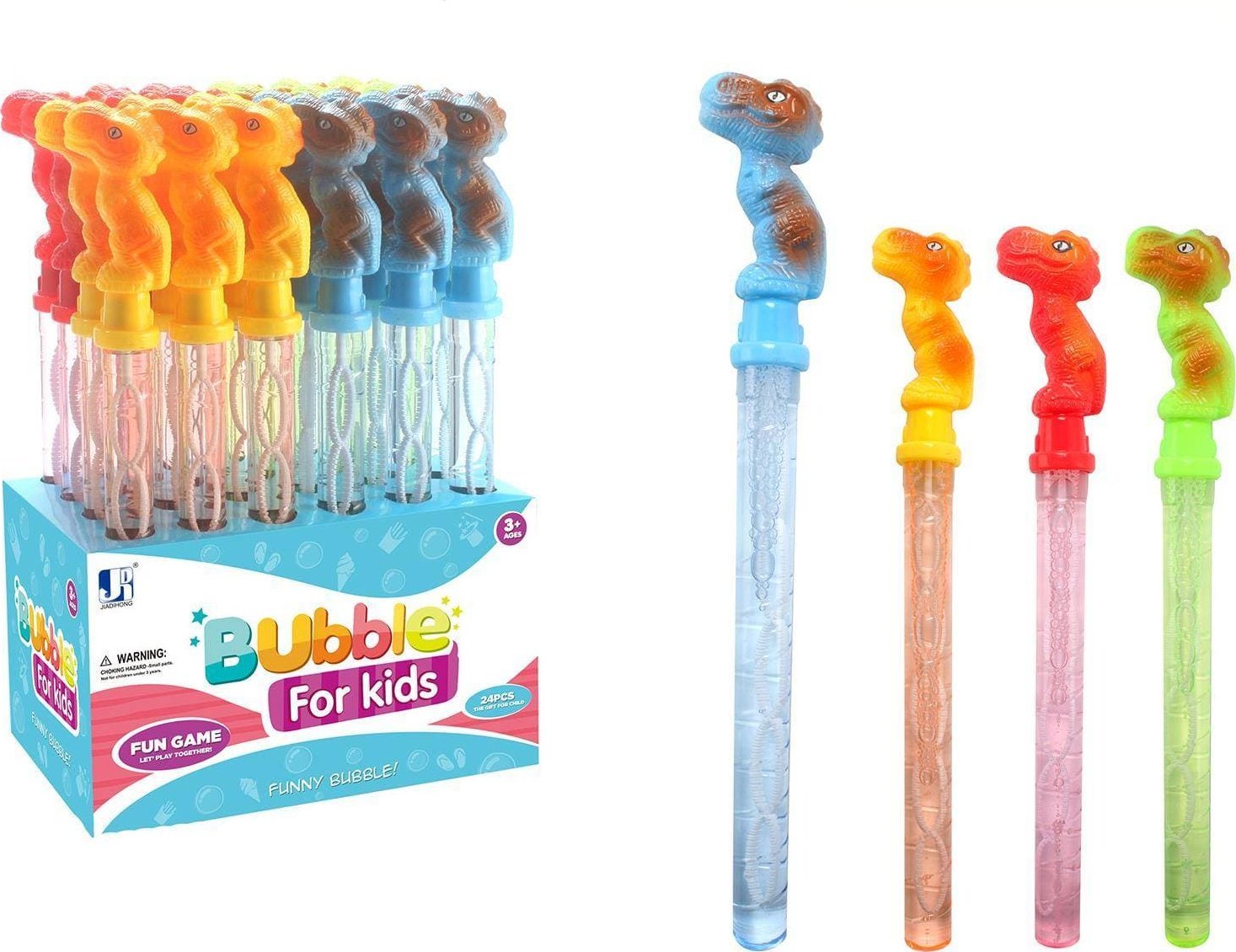 Trifox Bańki pałka dinozaur