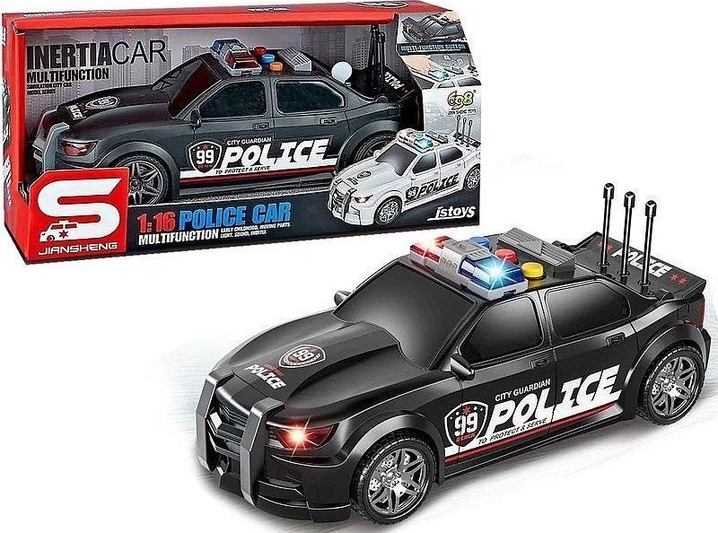 Radiowóz światło i dźwięk