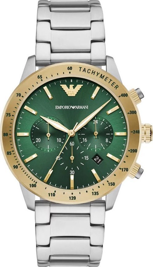 Zegarek Emporio Armani ZEGAREK MĘSKI EMPORIO ARMANI AR11454 - MARIO (zi017h) NoSize