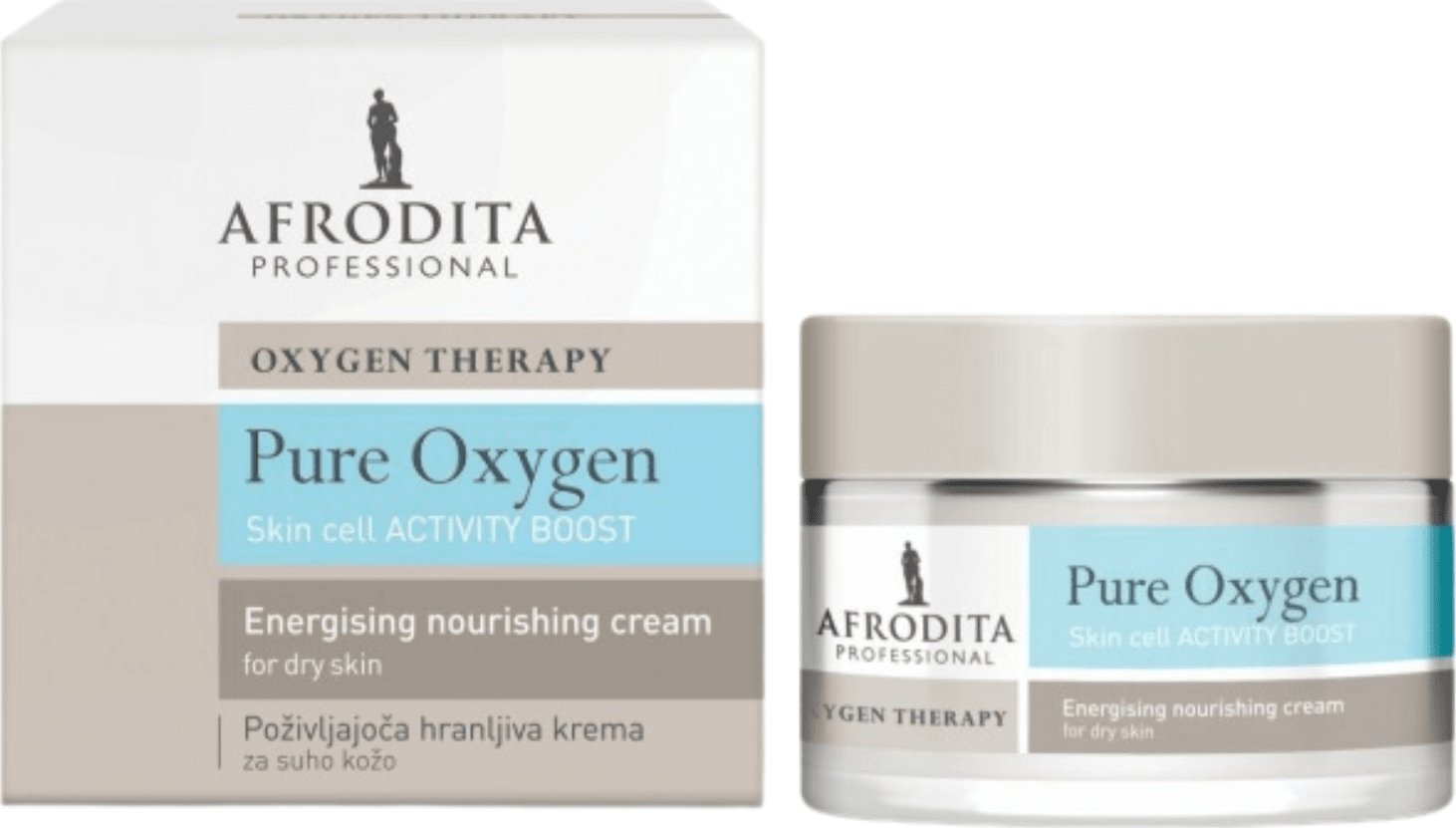 Afrodita Pure Oxygen Energetyzujący Krem Odżywczy 50ml