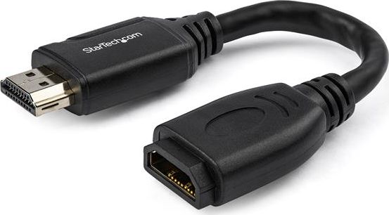 Adapter AV StarTech HDMI - HDMI czarny (HD2MF6INL)