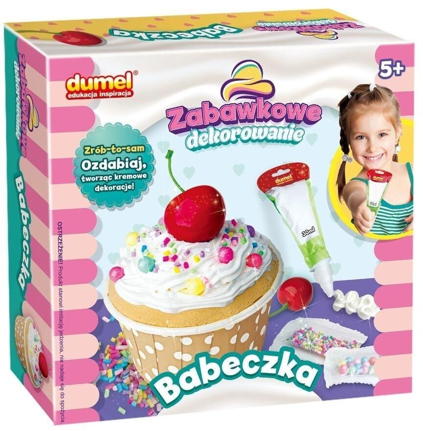 Zabawkowe dekorowanie Babeczka