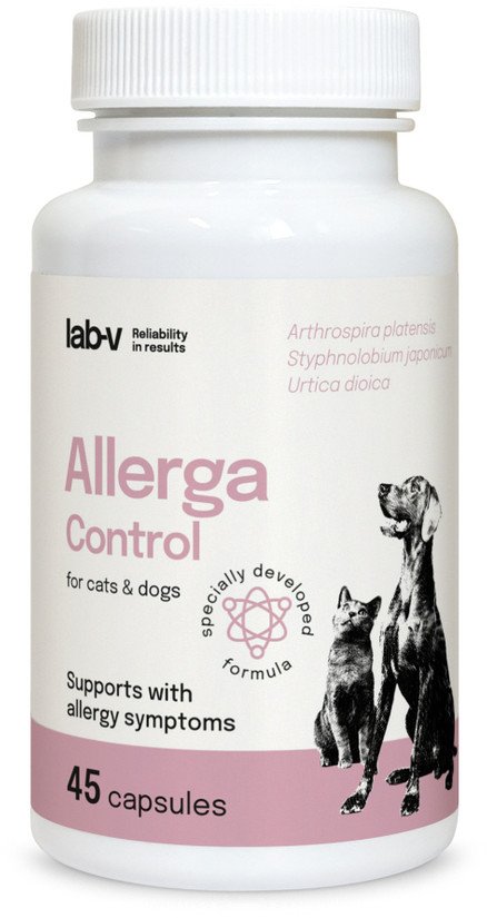 LAB-V Allerga Control Wsparcie przy objawach alergii 45 kapsułek
