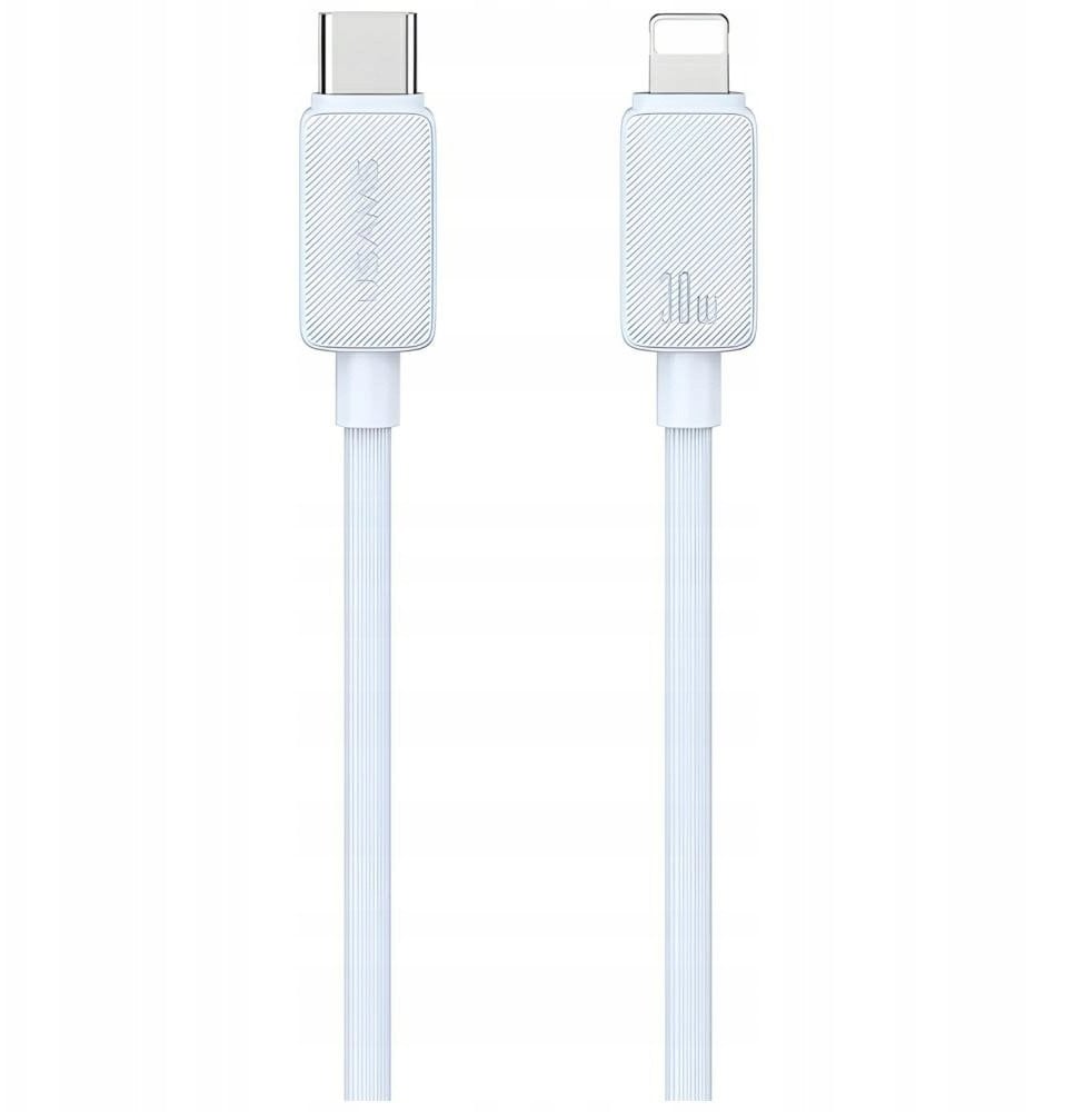 Kabel USB Usams USB-C - Lightning 1 m Biały