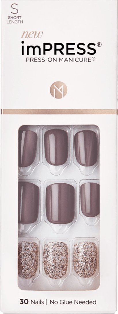 Kiss imPress Sztuczne Paznokcie samoprzylepne - KIM011 (rozmiar S) 30szt.