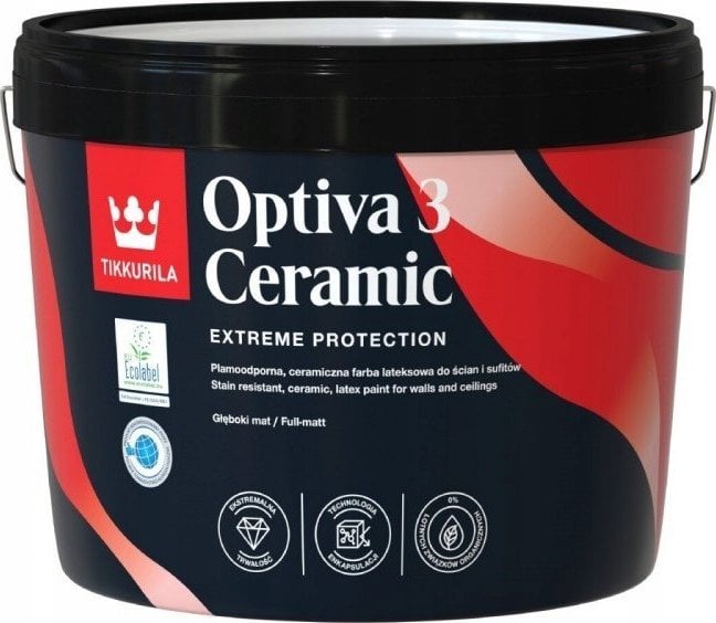 Tikkurila PAINTS OPTIVA CERAMIC BA 2.7L