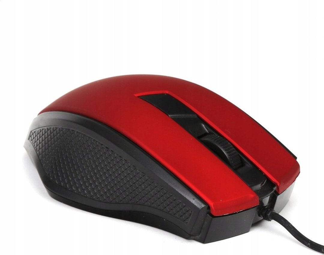 Mysz Omega OMEGA MYSZ MOUSE 1200DPI RED [45528]