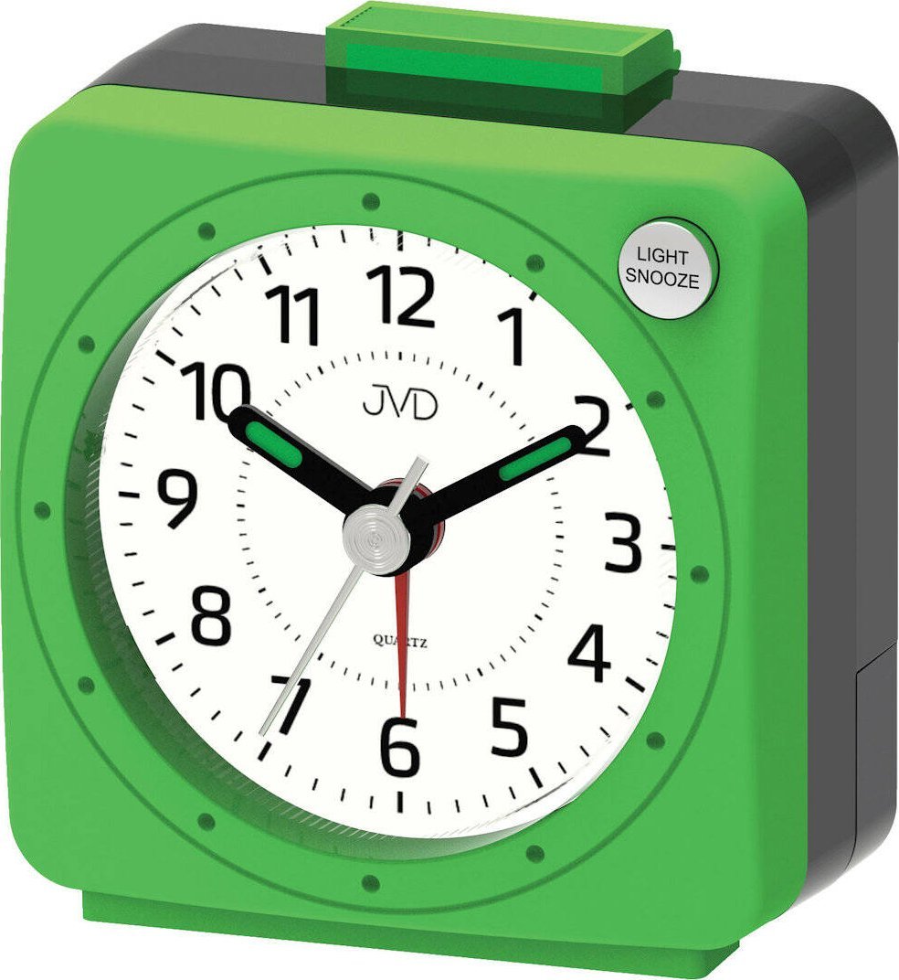 JVD Budzik JVD SR220.13 mały 5,6 cm podświetlenie drzemka .