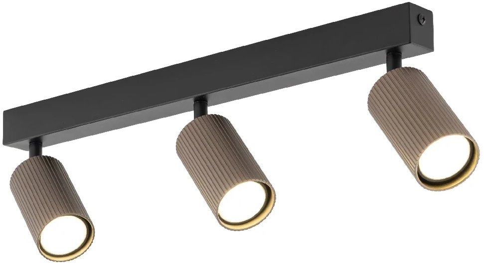 Nowoczesna lampa sufitowa Tune 16148 tubki na podsufitce brązowy