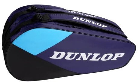 Dunlop Torba do tenisa DUNLOP FX-CLUB 3 fioletowy/czarny/cyjanowy