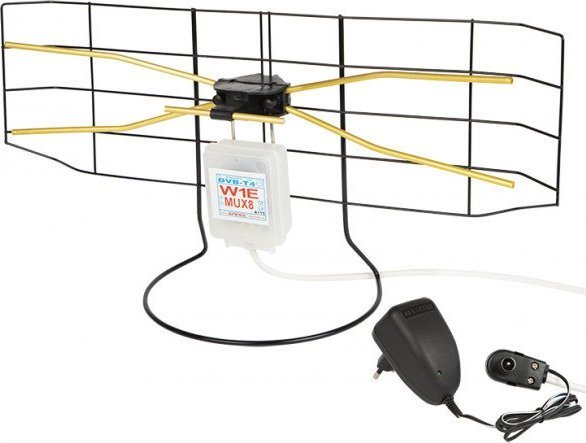 Antena RTV Blow Antena tv pokojowa aktywna w1e mux123 8