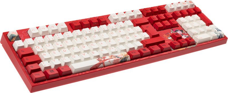 Klawiatura Triton Varmilo VEA109 Koi Gaming Tastatur, MX-Brown, weie LED