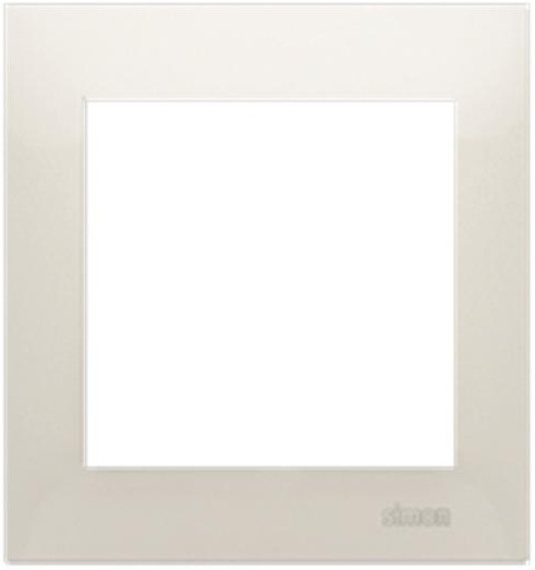 Kontakt-Simon Ramka pojedyncza Simon 54 uniwersalna kremowa (DR1/41)