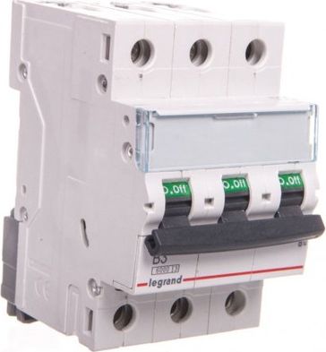 Legrand Wyłącznik nadprądowy 3P B 3A 6kA AC S303 TX3 (403396)