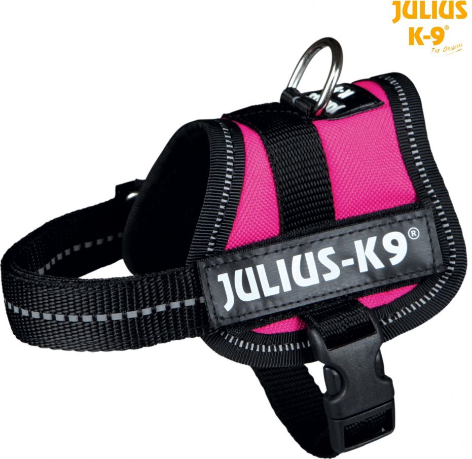 Trixie Szelki Julius-K9 Baby XS - Fuksja