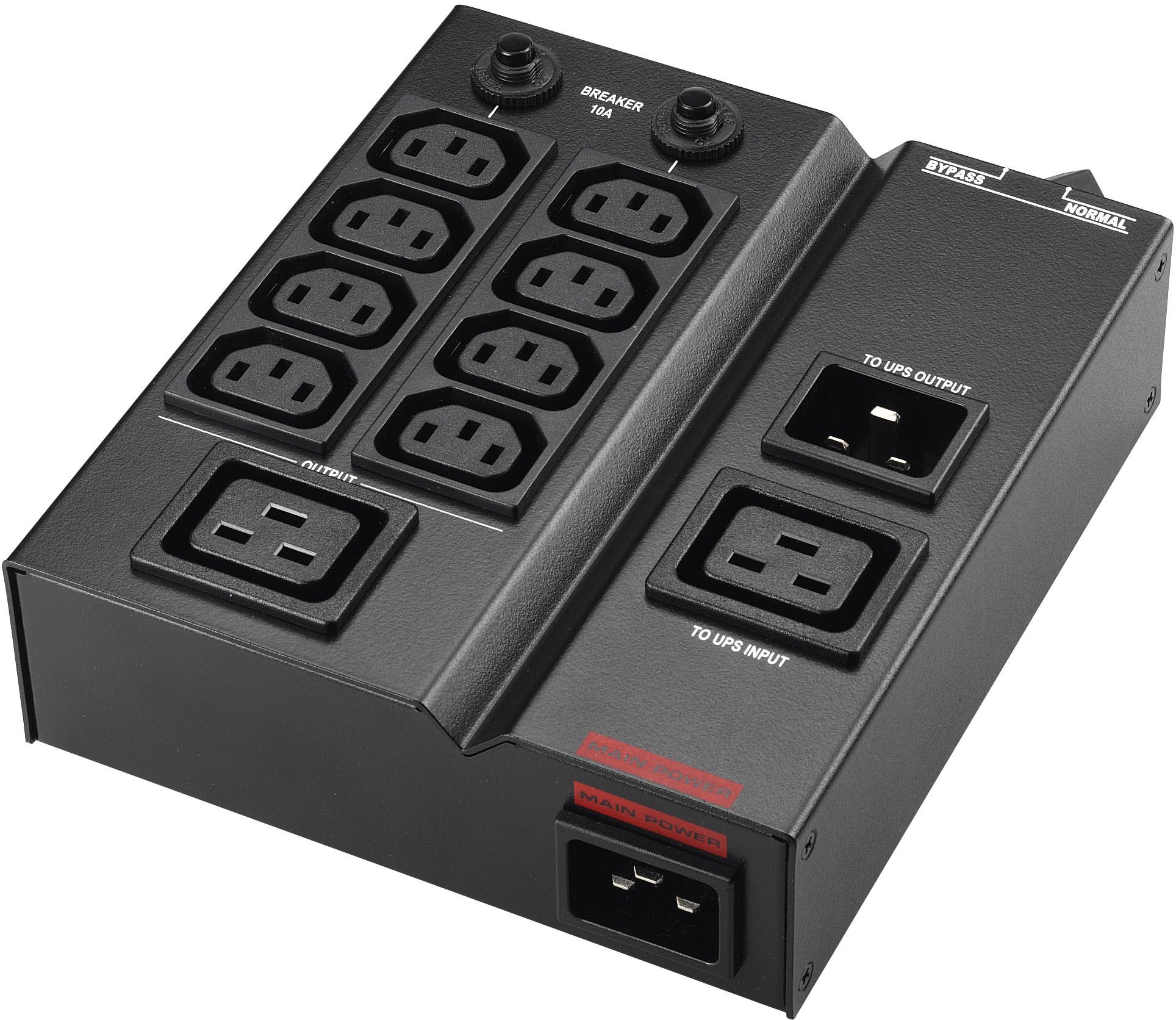 PowerWalker MBS/PDU IEC 1-3kVA rozdzielacz zasilania PDU 9 x gniazdo sieciowe Czarny