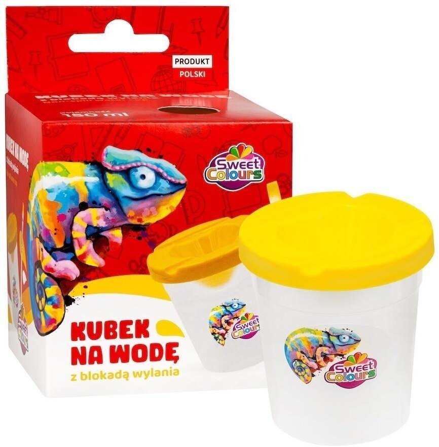 Kubek na wodę z blokadą wylania