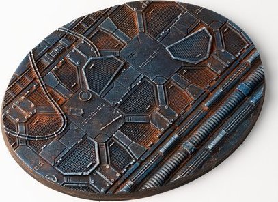 Gamers Grass Gamers Grass: Bases Oval - Spaceship Corridor 120 mm
