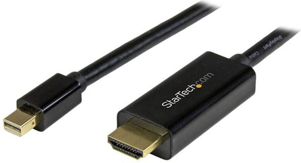 Kabel StarTech DisplayPort Mini - HDMI 3m czarny (MDP2HDMM3MB)